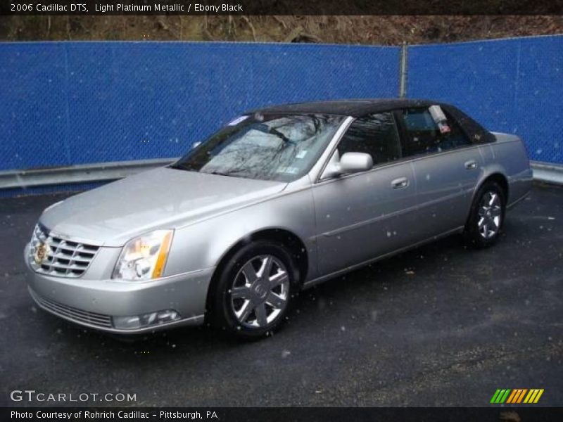 Light Platinum Metallic / Ebony Black 2006 Cadillac DTS