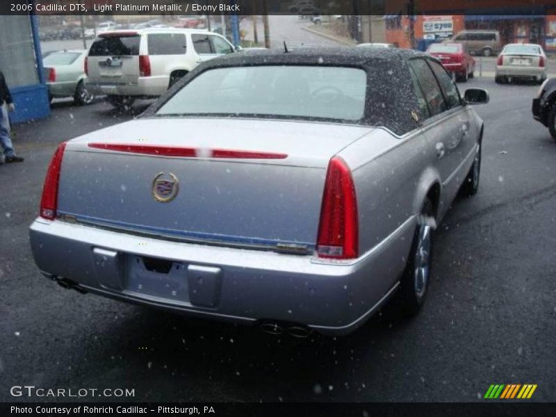 Light Platinum Metallic / Ebony Black 2006 Cadillac DTS