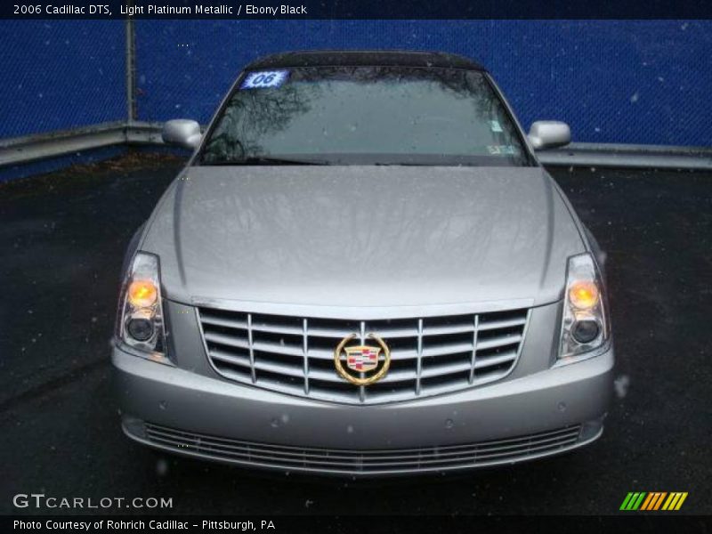 Light Platinum Metallic / Ebony Black 2006 Cadillac DTS