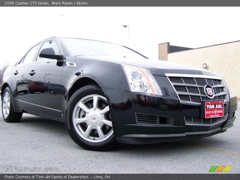 Black Raven / Ebony 2008 Cadillac CTS Sedan