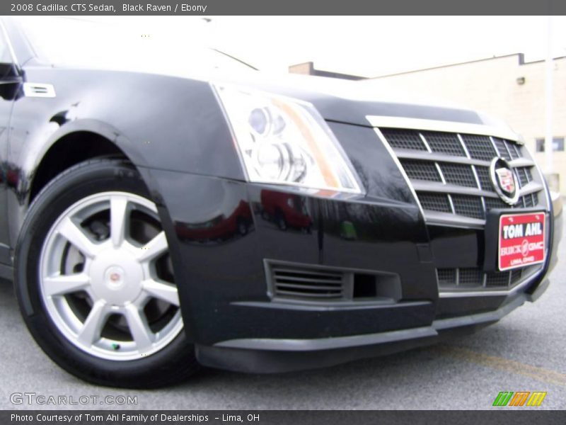 Black Raven / Ebony 2008 Cadillac CTS Sedan