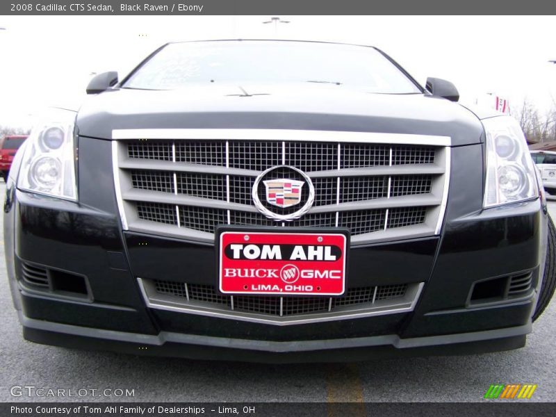 Black Raven / Ebony 2008 Cadillac CTS Sedan