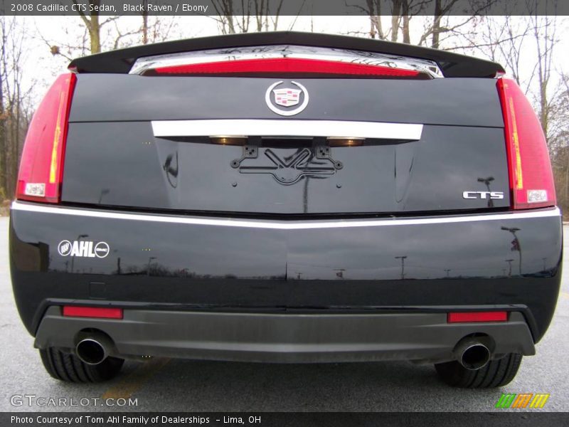 Black Raven / Ebony 2008 Cadillac CTS Sedan