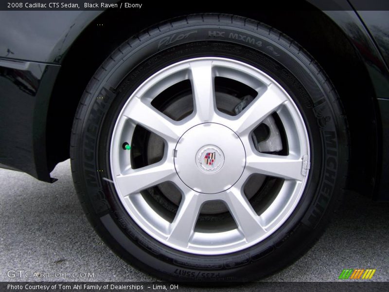 Black Raven / Ebony 2008 Cadillac CTS Sedan
