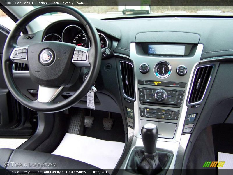Black Raven / Ebony 2008 Cadillac CTS Sedan