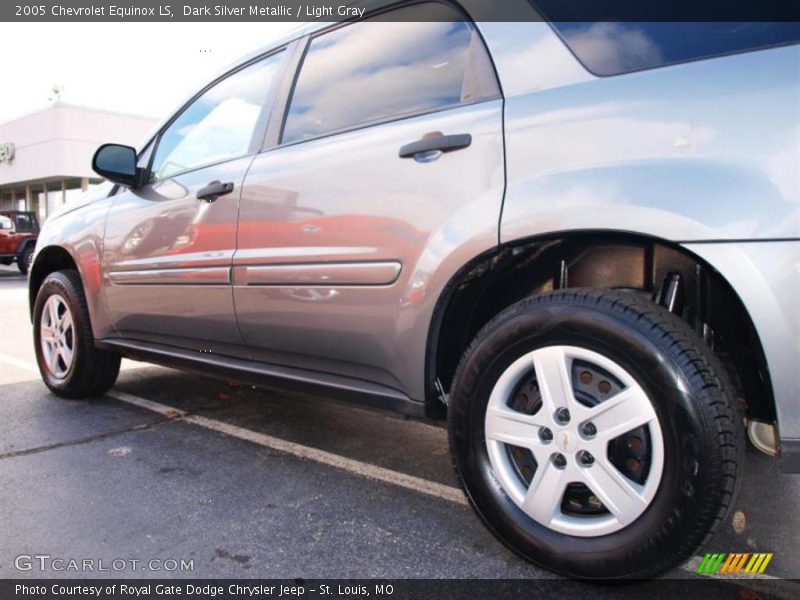 Dark Silver Metallic / Light Gray 2005 Chevrolet Equinox LS