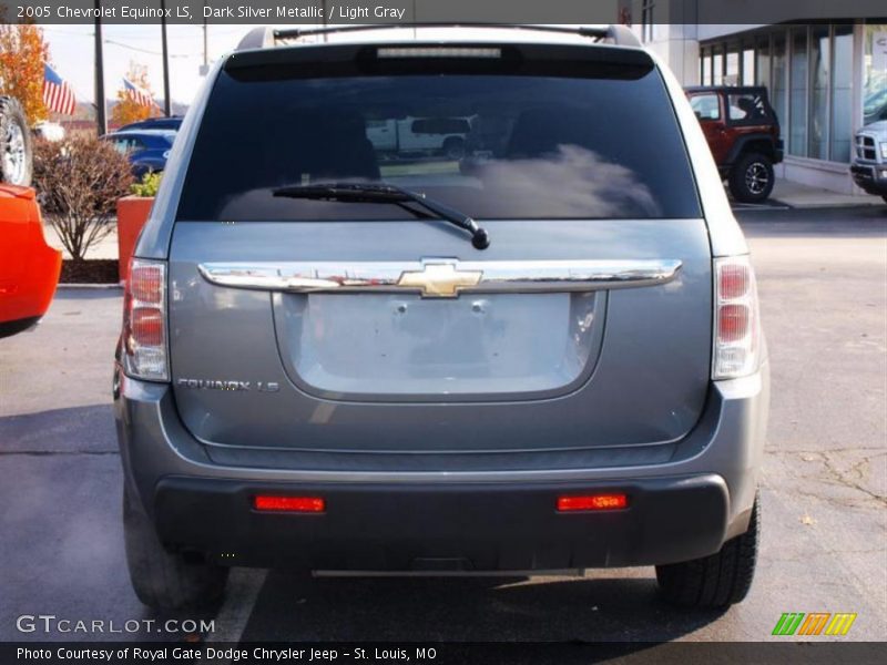 Dark Silver Metallic / Light Gray 2005 Chevrolet Equinox LS