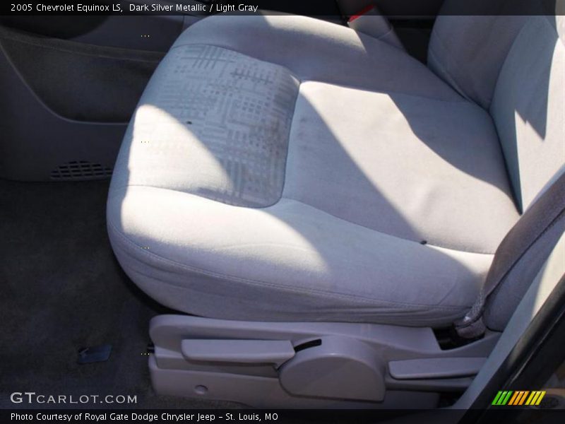 Dark Silver Metallic / Light Gray 2005 Chevrolet Equinox LS