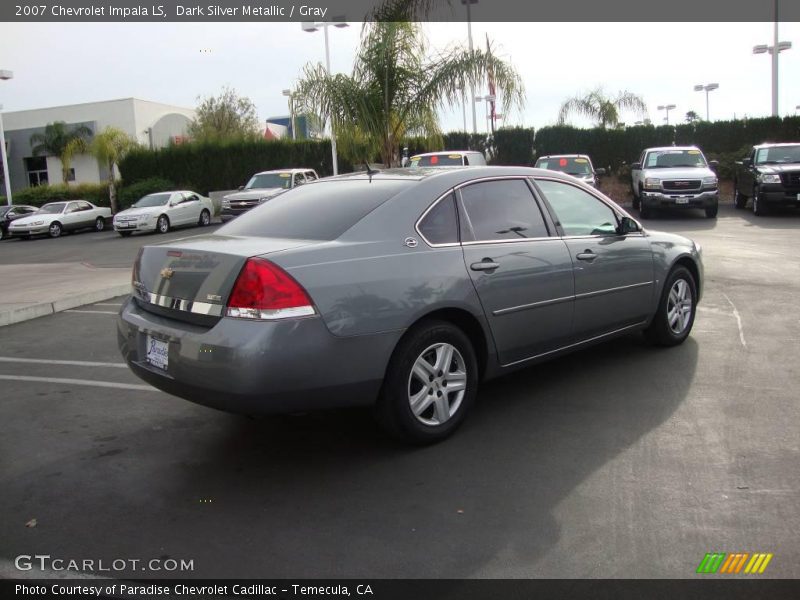 Dark Silver Metallic / Gray 2007 Chevrolet Impala LS