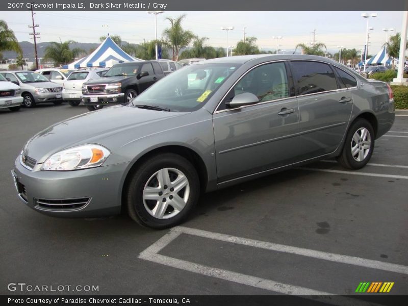 Dark Silver Metallic / Gray 2007 Chevrolet Impala LS