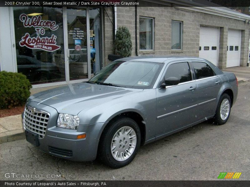 Silver Steel Metallic / Dark Slate Gray/Light Graystone 2007 Chrysler 300