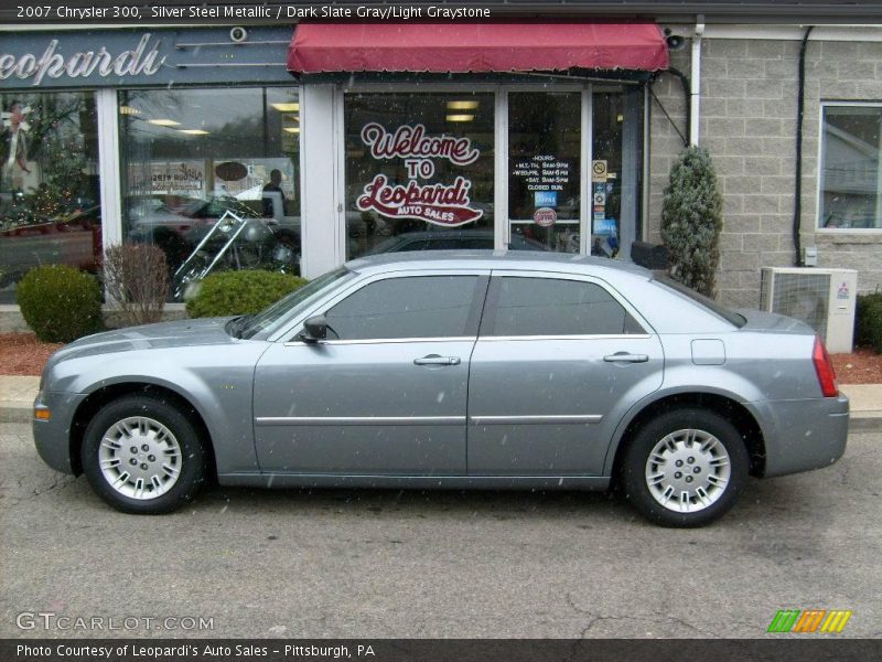 Silver Steel Metallic / Dark Slate Gray/Light Graystone 2007 Chrysler 300