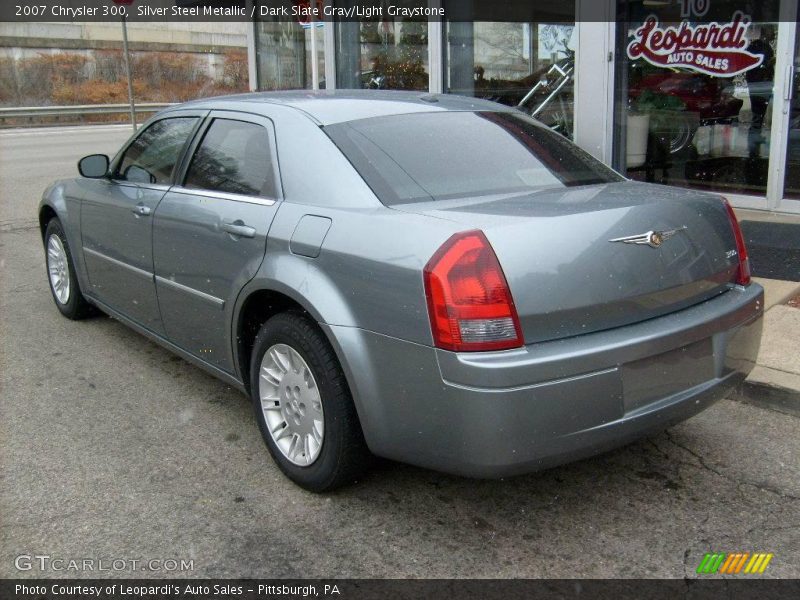 Silver Steel Metallic / Dark Slate Gray/Light Graystone 2007 Chrysler 300