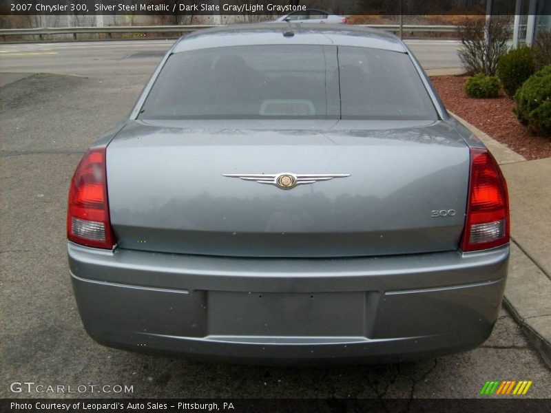 Silver Steel Metallic / Dark Slate Gray/Light Graystone 2007 Chrysler 300