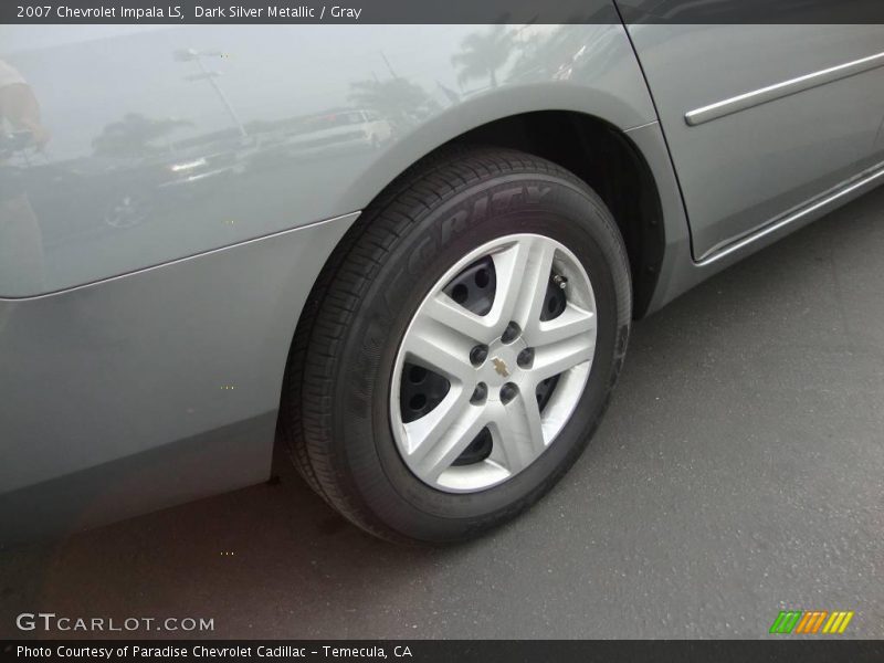 Dark Silver Metallic / Gray 2007 Chevrolet Impala LS