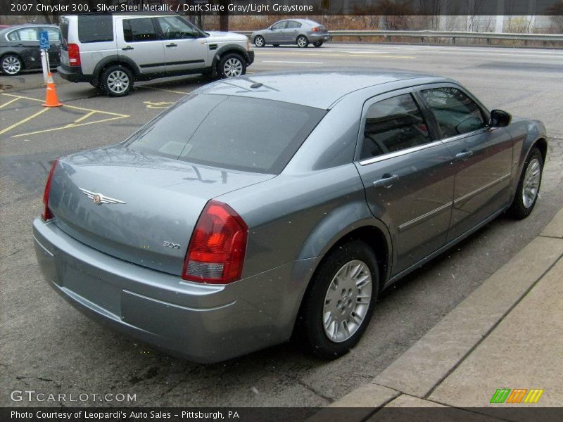 Silver Steel Metallic / Dark Slate Gray/Light Graystone 2007 Chrysler 300