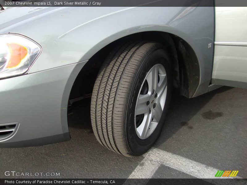 Dark Silver Metallic / Gray 2007 Chevrolet Impala LS