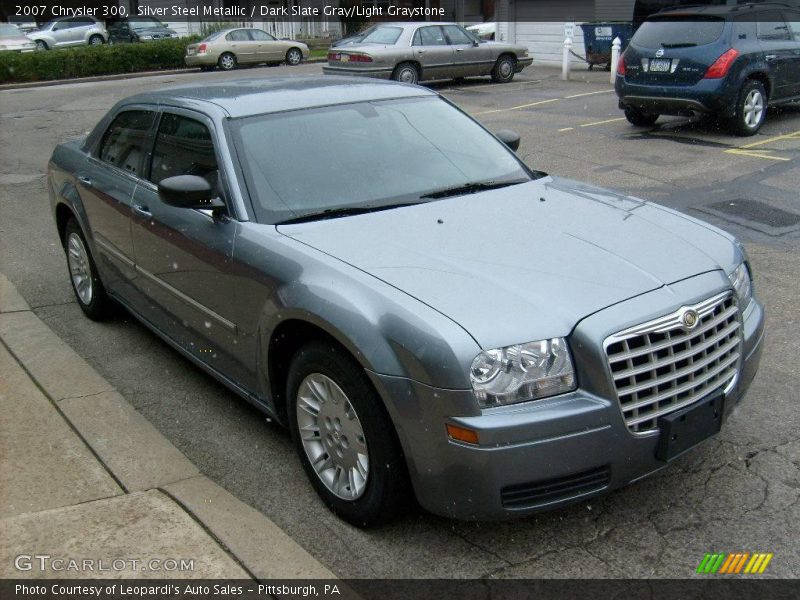 Silver Steel Metallic / Dark Slate Gray/Light Graystone 2007 Chrysler 300