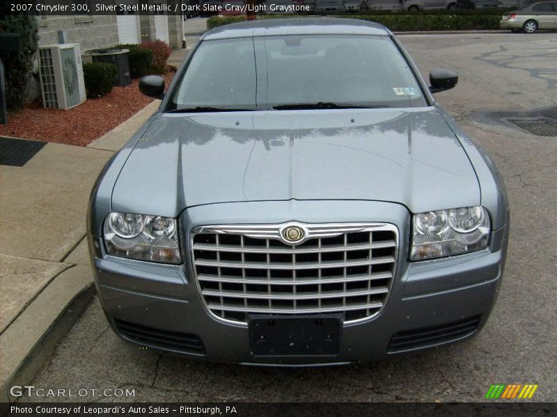 Silver Steel Metallic / Dark Slate Gray/Light Graystone 2007 Chrysler 300
