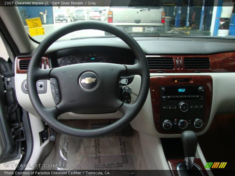 Dark Silver Metallic / Gray 2007 Chevrolet Impala LS