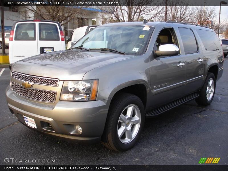 Graystone Metallic / Ebony 2007 Chevrolet Suburban 1500 LTZ 4x4
