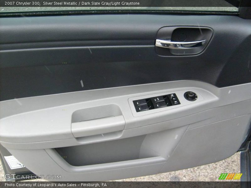 Silver Steel Metallic / Dark Slate Gray/Light Graystone 2007 Chrysler 300