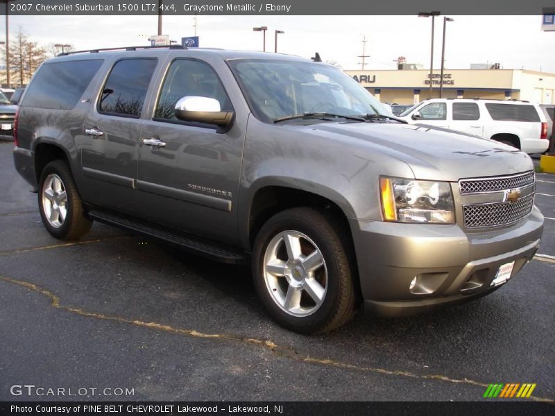 Graystone Metallic / Ebony 2007 Chevrolet Suburban 1500 LTZ 4x4