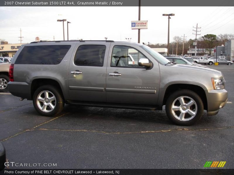 Graystone Metallic / Ebony 2007 Chevrolet Suburban 1500 LTZ 4x4