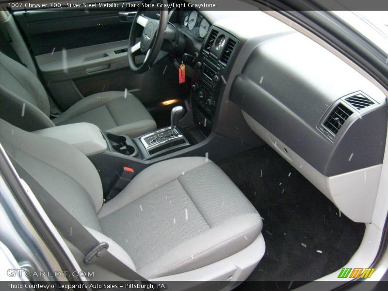 Silver Steel Metallic / Dark Slate Gray/Light Graystone 2007 Chrysler 300