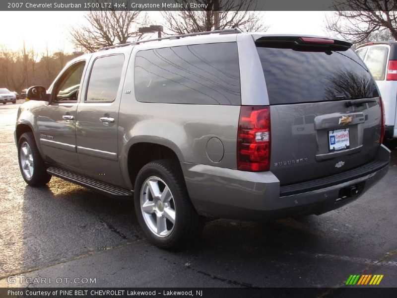 Graystone Metallic / Ebony 2007 Chevrolet Suburban 1500 LTZ 4x4