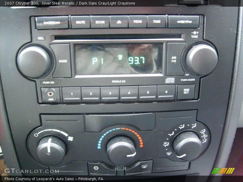 Silver Steel Metallic / Dark Slate Gray/Light Graystone 2007 Chrysler 300