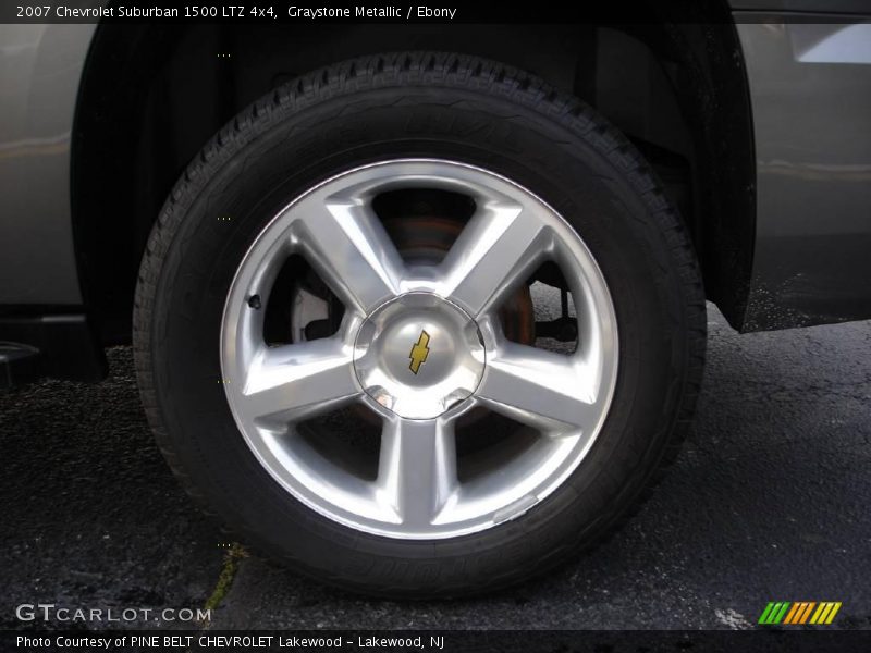 Graystone Metallic / Ebony 2007 Chevrolet Suburban 1500 LTZ 4x4