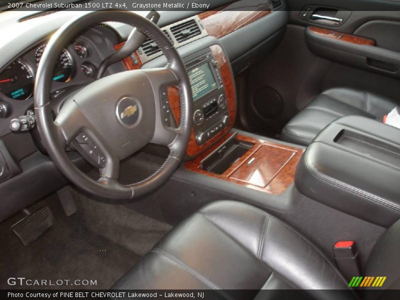 Graystone Metallic / Ebony 2007 Chevrolet Suburban 1500 LTZ 4x4