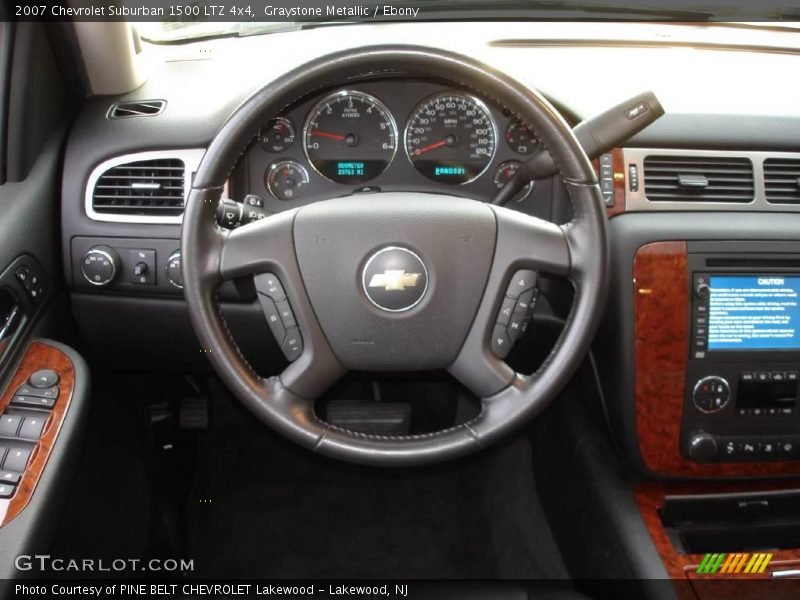 Graystone Metallic / Ebony 2007 Chevrolet Suburban 1500 LTZ 4x4