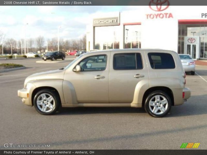 Sandstone Metallic / Ebony Black 2008 Chevrolet HHR LT