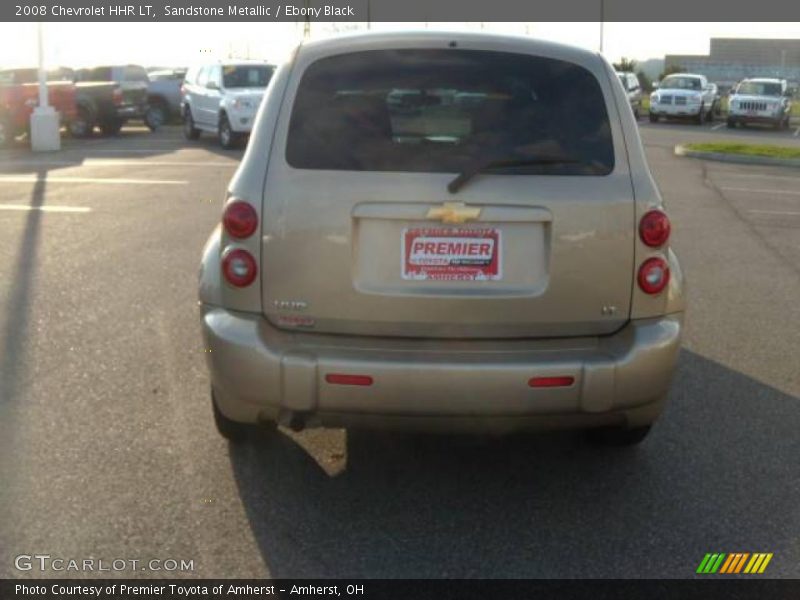 Sandstone Metallic / Ebony Black 2008 Chevrolet HHR LT