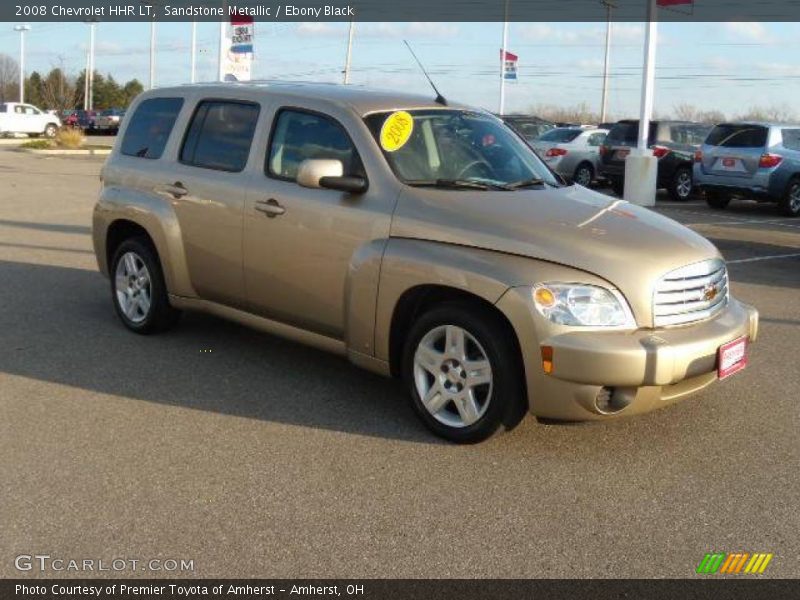 Sandstone Metallic / Ebony Black 2008 Chevrolet HHR LT