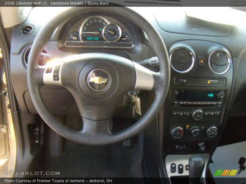 Sandstone Metallic / Ebony Black 2008 Chevrolet HHR LT