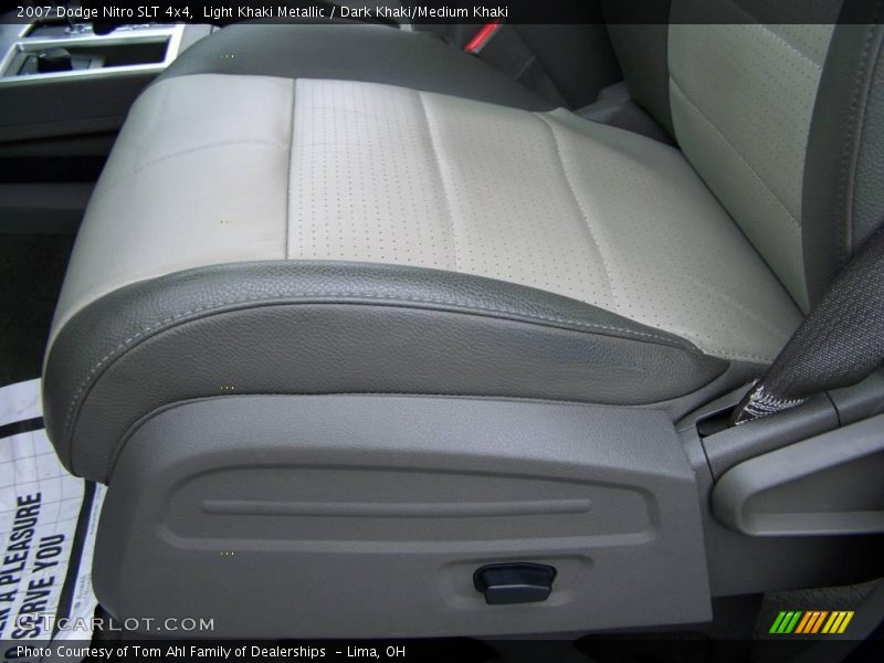 Light Khaki Metallic / Dark Khaki/Medium Khaki 2007 Dodge Nitro SLT 4x4