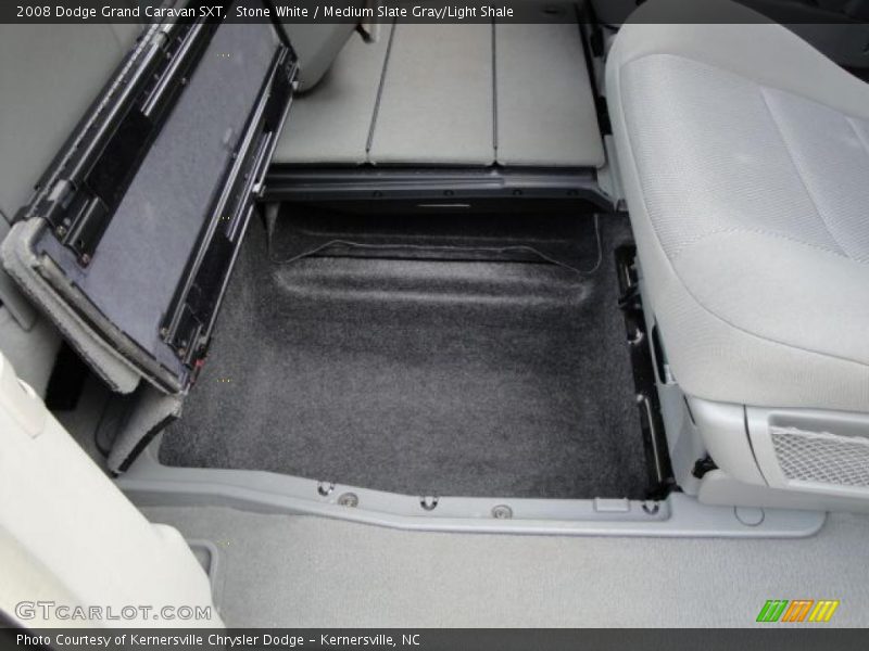 Stone White / Medium Slate Gray/Light Shale 2008 Dodge Grand Caravan SXT