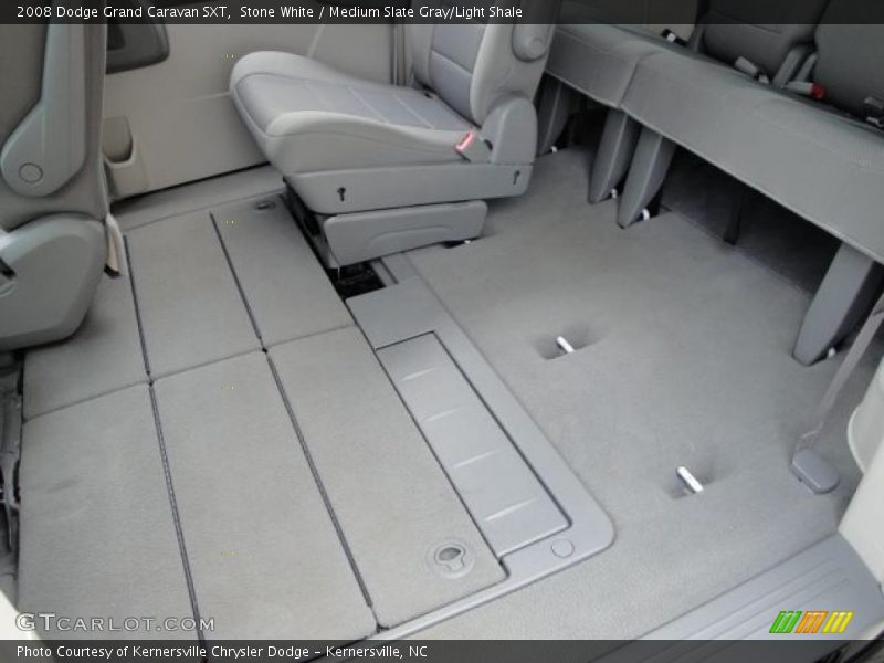Stone White / Medium Slate Gray/Light Shale 2008 Dodge Grand Caravan SXT