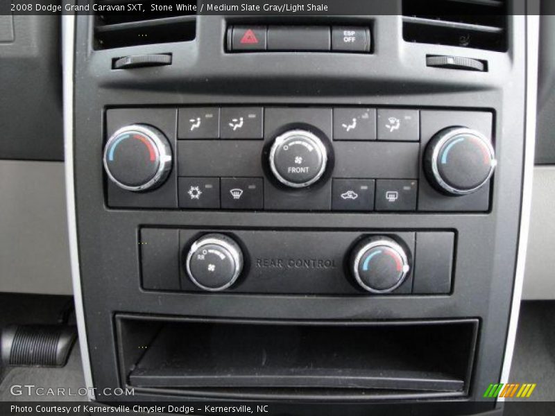 Stone White / Medium Slate Gray/Light Shale 2008 Dodge Grand Caravan SXT