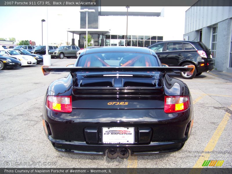 Black / Black w/Alcantara 2007 Porsche 911 GT3 RS