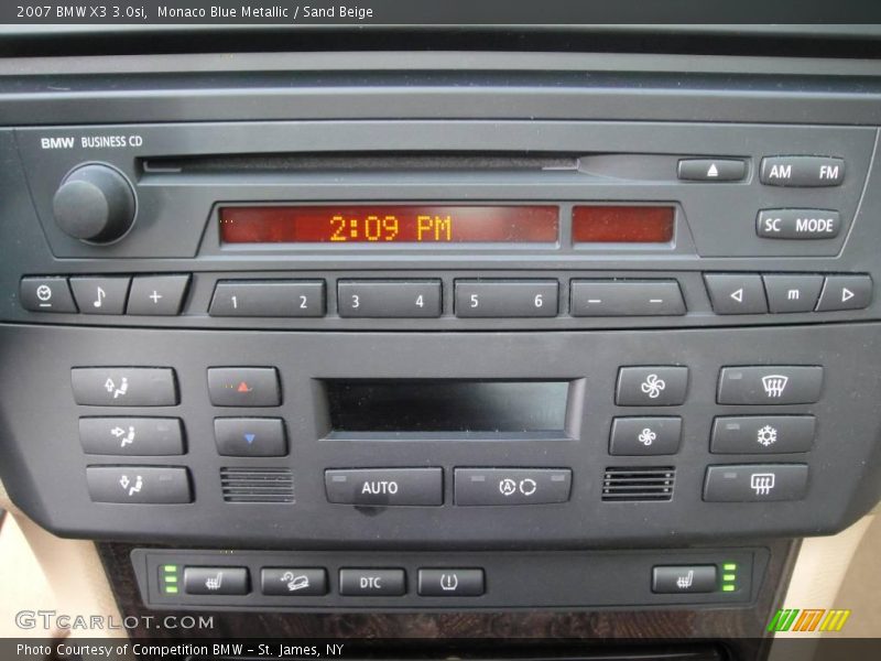 Monaco Blue Metallic / Sand Beige 2007 BMW X3 3.0si