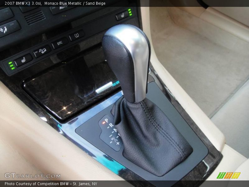 Monaco Blue Metallic / Sand Beige 2007 BMW X3 3.0si
