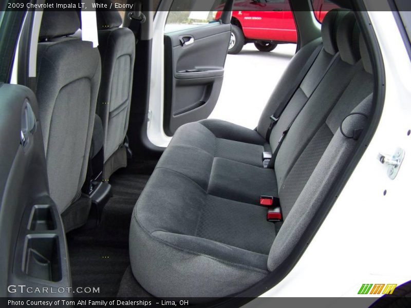 White / Ebony 2009 Chevrolet Impala LT