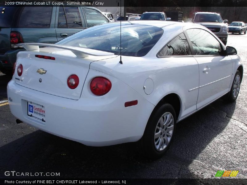 Summit White / Gray 2009 Chevrolet Cobalt LT Coupe