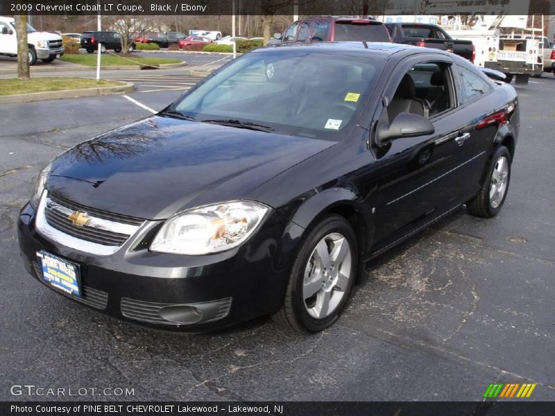 Black / Ebony 2009 Chevrolet Cobalt LT Coupe