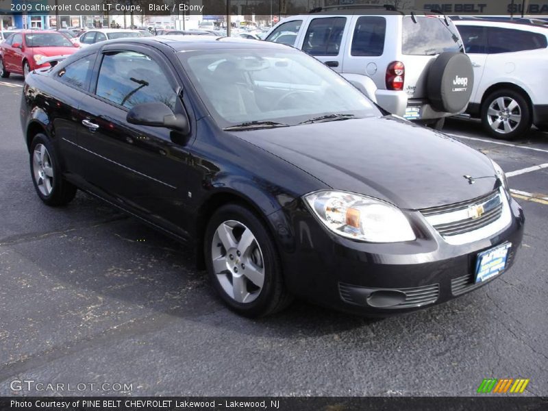 Black / Ebony 2009 Chevrolet Cobalt LT Coupe