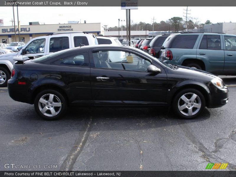 Black / Ebony 2009 Chevrolet Cobalt LT Coupe